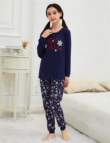 img 3 attached to 🎄 Cozy Up in Style with Matching Family Christmas Pajamas – Perfect Sizing Assured!