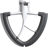 hozodo flex edge beater for kitchenaid mixer, 4.5-5 quart tilt-head flat beater paddle with silicone edges for bowl scraping logo