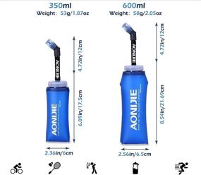 img 2 attached to AONIJIE Folding Collapsible Hydration 2Pcs 600ML