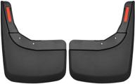 🚗 husky liners - 59261 custom rear mud guards black for 2019-20 chevy silverado 1500 - new body logo