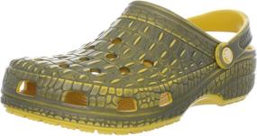 img 4 attached to Crocs Crocskin Classic Canary Womens Men's Shoes for Mules & Clogs