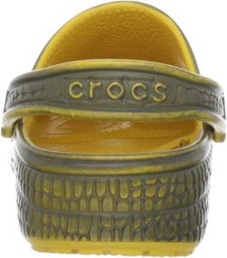 img 2 attached to Crocs Crocskin Classic Canary Womens Men's Shoes for Mules & Clogs