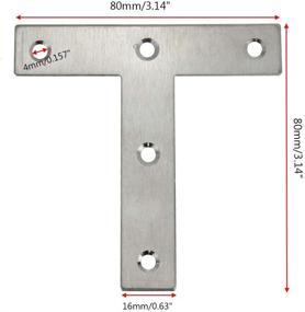 img 2 attached to Rannb Stainless Corner Brackets Mending - Secure your Corners with Durability