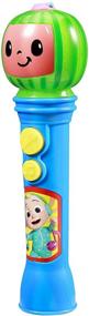 img 3 attached to Микрофон игрушка Cocomelon для детей с встроенной музыкой - идеальная музыкальная игрушка для малышей, отличный подарок для поклонников Cocomelon