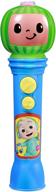 cocomelon toy microphone for kids with built-in music - ideal musical toy for toddlers, perfect gift for cocomelon fans logo