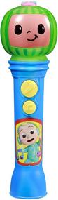 img 4 attached to Микрофон игрушка Cocomelon для детей с встроенной музыкой - идеальная музыкальная игрушка для малышей, отличный подарок для поклонников Cocomelon
