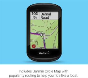 img 1 attached to 🚴 Улучшите свой опыт велосипедной езды с помощью Garmin Edge 830: высокоэффективного GPS-велокомпьютера с функцией картографирования, мониторинга динамики производительности и определения маршрутов по популярности.