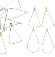 fciqven teardrop triangle beading earring logo