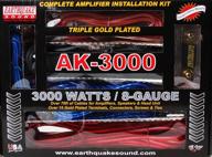earthquake sound ak 3000 amplifier installation logo