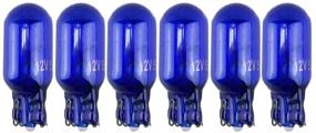 img 3 attached to Лампы T10 W5W Halogen White Bulbs 194 168 501: высококачественные 12V 5W белые лампы для стояночного света автомобиля, бортовой маркировки и приборной панели (6 шт)