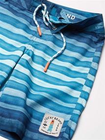 img 1 attached to 🩳 Lucky Brand Trunks Bachelor Button Boys' Swimwear: Premium Quality and Style!