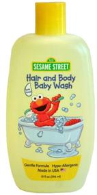 img 1 attached to 🧼 10 oz Sesame Street Hair and Body Baby Wash by Blue Cross