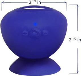 img 2 attached to 🔊 Hype Bluetooth Mini Speaker and Mobile Stand: Blue - Ideal Retail Packaging