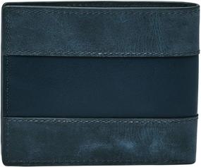 img 3 attached to 💼 Fossil Men's Black Bifold Wallet - Wallets, Card Cases & Money Organizers for Men