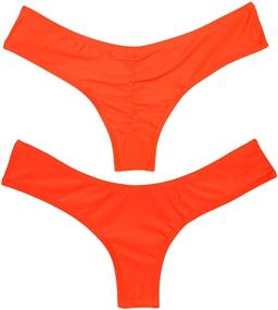 img 3 attached to 👙 CROSS1946 Brazilian Bikini Swimsuit for Women | Women's Clothing in Swimsuits & Cover Ups