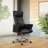 🪑 techni mobili home & office office chair, black: enhance your workspace comfortably logo