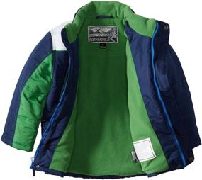 img 1 attached to 🧥 Charcoal Rothschild Little Color Block Jacket for Boys | Trendy Clothing