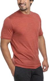 img 3 attached to 👕 Ultralight Men's Merino Wool Crew Neck Tee Shirt: Wicking, Breathable, and Anti-Odor Solution - Woolly Clothing