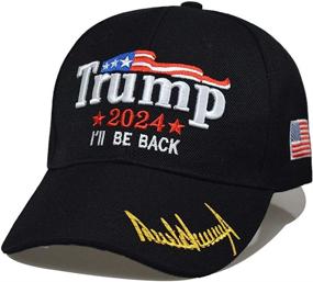 img 1 attached to 🧢 Дональд Трамп 2024: аксессуары для шляп и кепок MAGA для мальчиков - вырази свою поддержку!