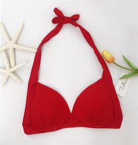 img 1 attached to Futurino Womens Vintage Pattern Swimsuits: Stylish 👙 Women's Clothing and Swimsuits with Classy Cover Ups