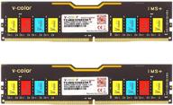 💾 v-color 16 гб (2x8 гб) ddr4 3200 мгц оперативной памяти ram (pc4-25600) cl22 1.2v цветной модуль u-dimm для настольных компьютеров - tc48g32s822k логотип