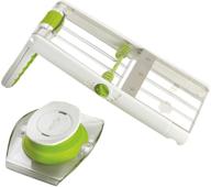 🥬 chef'n sleekslice collapsible hand-held mandoline slicer (arugula) logo