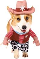 🐶 spooktacular creations dog halloween cowboy pet costume - perfect for party dress-up, role play, cosplay, carnival, and holiday decorations clothes логотип