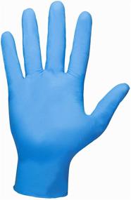 img 1 attached to Latex-free, Powder-free Blue Nitrile Examination 🧤 Gloves - Medical Grade, Safe for Food Handling