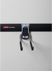 img 2 attached to 🔌 Rubbermaid Fasttrack Multi-Purpose Hook: Versatile Storage Solution for Cords, Lawn Chairs, Shovels, and Kids Toys – Up to 50lbs Capacity