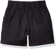 kids' pull-on short by classroom school uniforms logo