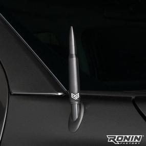 img 3 attached to Высокопроизводительная антенна RONIN FACTORY Bullet для грузовиков Chevy и GMC (новая! - Подходит для всех моделей) - Изготовлена из прочного 6061 твердого биллета и военного алюминия - Продвинутый антикражный и антисколовый дизайн.