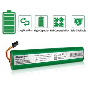 img 1 attached to 🔋 High-Capacity 4000mAh 12V NiMh Replacement Battery for Neato Botvac Series 70e, 75, 80, 85 and Botvac D Series D75, D80, D85 (Not Compatible with Neato D3 D5 D4 D7)