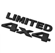 🚙 enhance your jeep's style with dsycar 4x4 limited chrome 3d decal emblem sticker logo