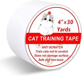 img 4 attached to HEKFL Cat Training Tape Transparent