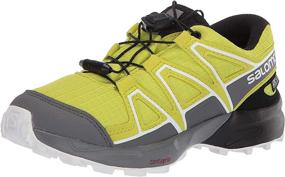 img 4 attached to Explore the Outdoors in Style with Salomon Speedcross CSWP J Surf Boys' Shoes