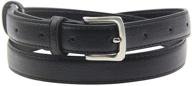 👗 womens' slim leather buckle belt for packing women's accessories logo