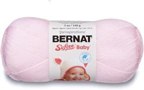 img 4 attached to Bernat Softee Baby Yarn, 5 oz, Pink, 1 Ball - Soft and Delicate Yarn for Baby Projects