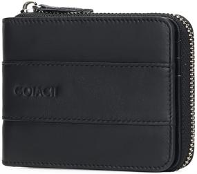 img 4 attached to 👜 Genuine Leather Men's Pocket Wallet - Essential Accessories for Men