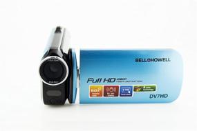 img 1 attached to Bell Howell DV7HD-BL Slice2 HD Video Recording Slice2 DV7HD Full 1080P HD Camcorder With Touchscreen And 60X Zoom