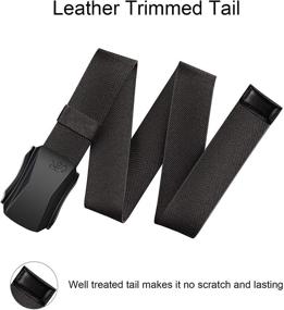 img 2 attached to Kemisant Military Tactical Stretchable Upgrated Men's Accessories for Belts