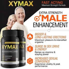 img 1 attached to 💪 XYMAX Male Enhancing Pills – Boost Size, Strength, Stamina, Drive, and Endurance – Test Booster for Men – 60 Capsules
