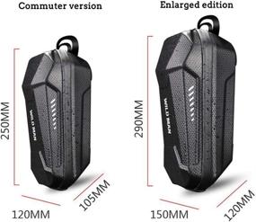 img 2 attached to 👜 WATERPROOF Storage Bag for Kick Scooters and Folding Bikes - WILD MAN Hard Shell