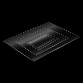 img 2 attached to 10 Pack of 4x6” Transparent Acrylic Sheets/PETG Sheets 0.040” Thick; Ideal for Crafting 🛠️ Projects, Picture Frames, Cricut Cutting, and More; DIY Projects, Picture Frame Glass Replacement, Signs, and Painting