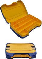 🧰 megapro plastic tool case: ideal storage solution for megapro screwdrivers, tips & extensions - 7" l x 5" w x 3" h (6kitcase) logo