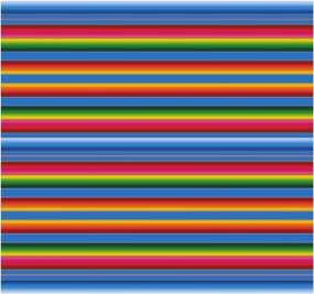 img 2 attached to 🌈 Vibrant Serape Vinyl Bundle: Striped Adhesive Sheets in Blue, Pink, Green, Yellow, and Black (4-12"x12")