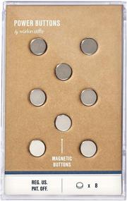 img 2 attached to 💼 Enhance Your Style with Wurkin Stiffs Magnetic Buttons Replacement