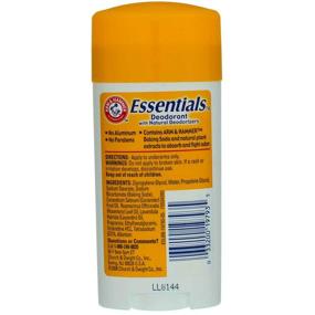 img 1 attached to 🌿 ARM &amp; HAMMER Essentials Deodorant Fresh Rosemary Lavender - 2.50 oz (Pack of 3)