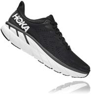 hoka one clifton running shoes men's shoes logo