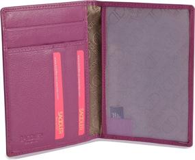 img 2 attached to SADDLER Leather International Passport Holder Travel Accessories in Passport Covers