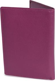 img 1 attached to SADDLER Leather International Passport Holder Travel Accessories in Passport Covers